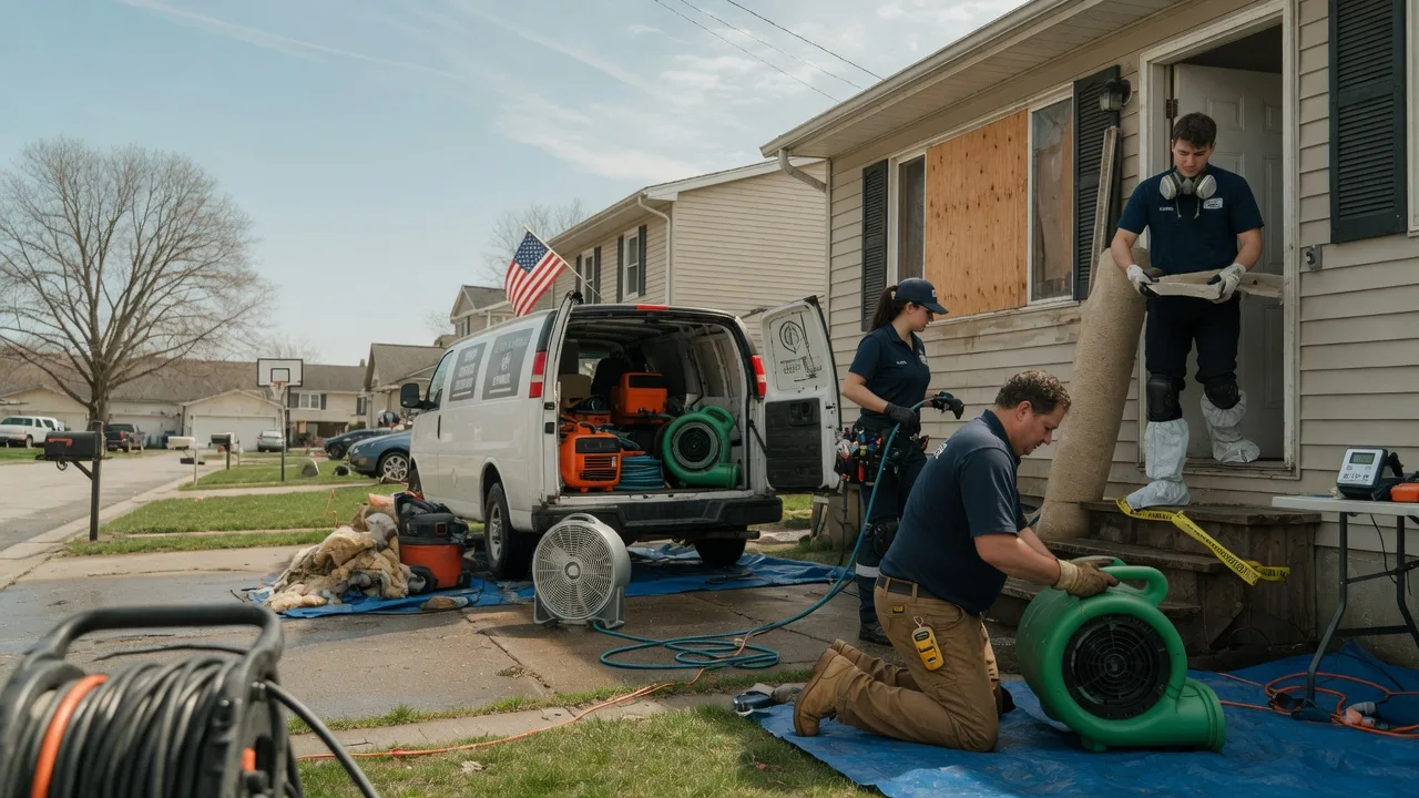 Water Damage Restoration in Waterford, VA near me